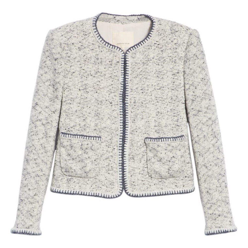 Rebecca Taylor Speckled Tweed Jaclet